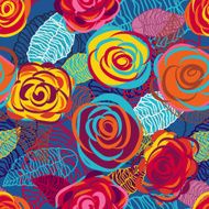 Bright floral texture