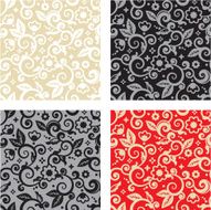 Seamless floral pattern backgrounds