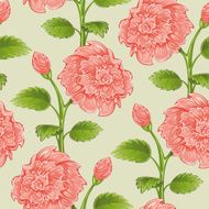Seamless from flowers