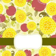 Frame with Yellow Flowers N2