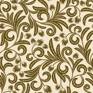 Brown flowers
