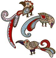 Ethnic birds