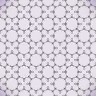 Vector floral line style background