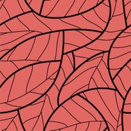 Leaf Seamless pattern N5