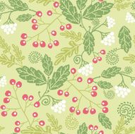 Berries seamless pattern N3