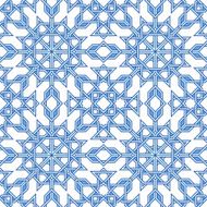 Intricate moorish eastern pattern