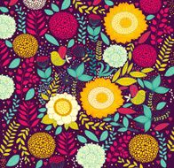 Beautiful floral background N27