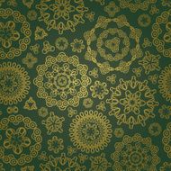 Mehndi pattern