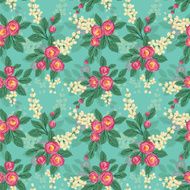 floral seamless pattern N405
