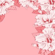 floral frame N89