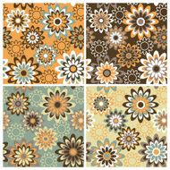 Retro Floral Pattern-Autumn N2