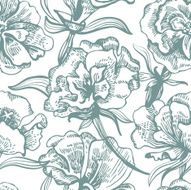 floral seamless pattern N407