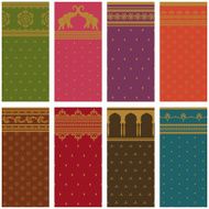 Sari Seamless Borders - Horizontal