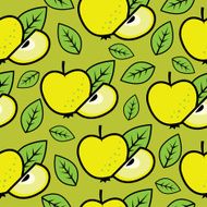 Seamless apple background N2