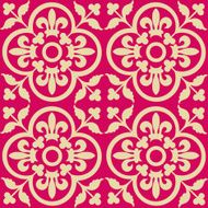Seamless wallpaper Retro background