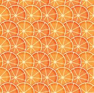 Abstract citrus background Seamless