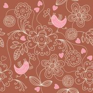 Floral Pattern N662