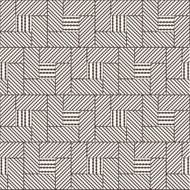 Vector seamless pattern Black and white abstract background N7