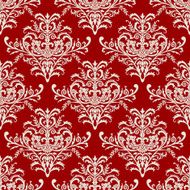 Vector baroque seamless pattern