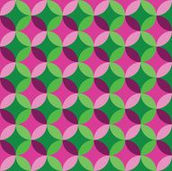 Green and Pink Circle Pattern Background N2