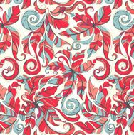 Floral Pattern N663