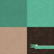Seamless abstract retro pattern Stylish grunge background N3