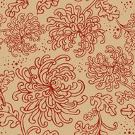 floral seamless pattern N410