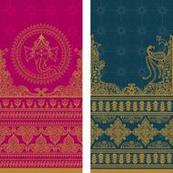 Sari Borders Tall - Gold N3