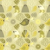 Seamless pattern with birds N15