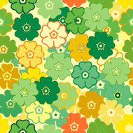 seamless flower pattern N36