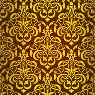 Yellow seamless wallpaper