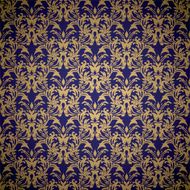 floral royal wallpaper