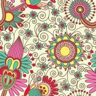 floral seamless pattern N414