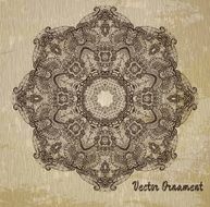 Ethnic vintage ornament background