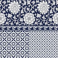 Seamless chinese ornaments and patterns