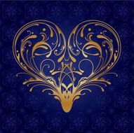 Ornate heart N2