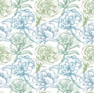 floral seamless pattern N415