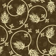 beige flowers N3