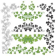 Clovers Design Elements