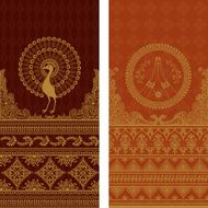 Sari Borders Tall - Gold N4