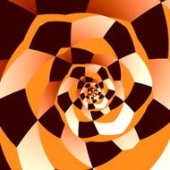 Artistic Spiral Abstract Recursive Art Decorative Fantasy Background Creative Loop