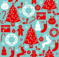 Christmas seamless pattern N113