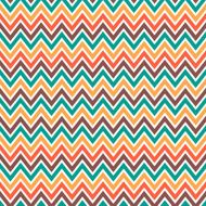 Seamless chevron pattern in retro style N5