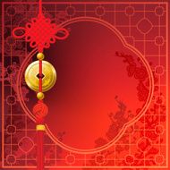 Chinese Knot and Coin