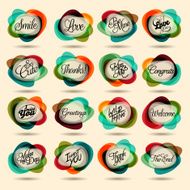 Colorful Design Element and Abstract Icon