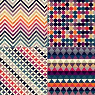 seamless retro pattern N63