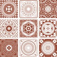 Mehndi Tiles (Vector)