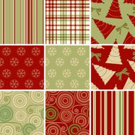 Christmas Seamless Background Collection N2