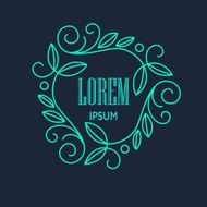 Monogram Vintage Vector Concepts