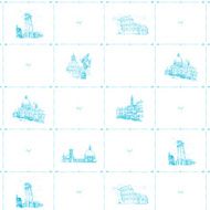 italian pattern illustration
